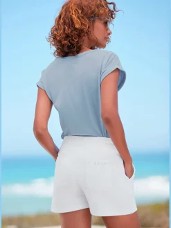 Elbsand Shorts Et Bermudas|Mode De Plage<Short en matière sweat large ceinture et coulisse