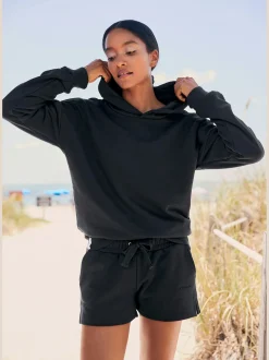 LASCANA Shorts Et Bermudas|Pantalons<Short en matière sweat short d'intérieur avec logo brodé