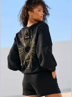 Buffalo Shorts Et Bermudas|Pantalons<Short en matière sweat short sweat avec ruban à coulisse élastique