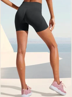 LASCANA Shorts Et Bermudas|Tenues De Détente<Short technique short sans coutures avec structure côtelée et effet moulant
