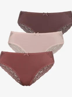 Vivance Culottes<Slip brésilien joli dégradé de dentelle des côtés vers l'arrière
