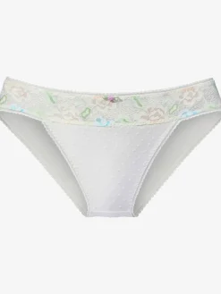 Vivance Culottes<Slip féminin avec délicate rose en satin au centre devant