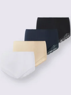 Culottes<Slip taille haute jersey fin