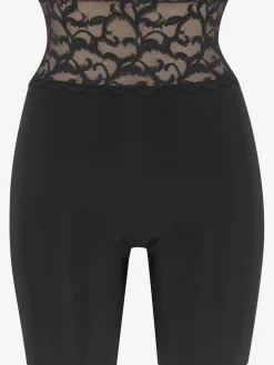 LASCANA Lingerie Gainante<Slips modelants panty long féminin et modelant avec large ceinture en dentelle