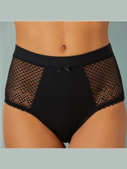 LASCANA Culottes<Slips slip féminin taille haute en coton biologique