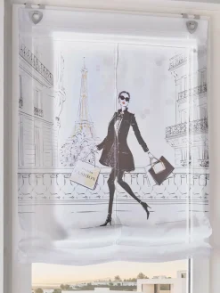 helline home Rideaux Et Stores<Store-bateau à œillets