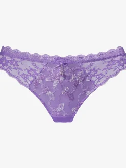 LASCANA Strings|Culottes<String séduisant en dentelle brodée élégante et empiècements latéraux en dentelle jacquard