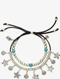 LASCANA Bijoux<Superbe chaîne de cheville avec pendentifs