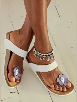 LASCANA Bijoux<Superbe chaîne de cheville avec pendentifs