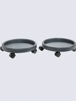 helline home Petits Rangements<Support pour plantes facile à déplacer grâce aux rouleaux en plastique