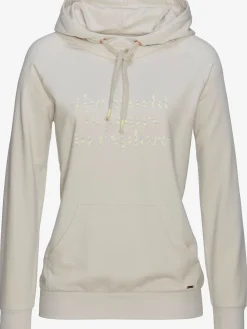 LASCANA Tenues De Détente|Pulls<Sweat à capuche confortable, imprimé discret devant