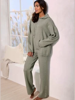 Elbsand Tenues De Détente|Pulls<Sweat à capuche en tricot doux et élastique