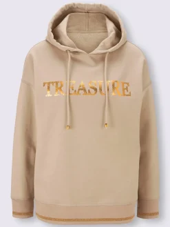 Rick Cardona Tenues De Détente|Pulls<Sweat à capuche imprimé métallique mode