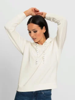 Rick Cardona Tenues De Détente|Pulls<Sweat à capuche élégants rivets fantaisie