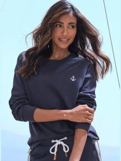 H.I.S Tenues De Détente|Pulls<Sweater sweatshirt au coloris uni tendance