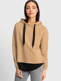 Rick Cardona Tenues De Détente|Pulls<Sweatshirt à capuche aspect 2 en 1 tendance