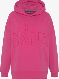 Elbsand Tenues De Détente|Pulls<Sweatshirt à capuche coupe large tendance