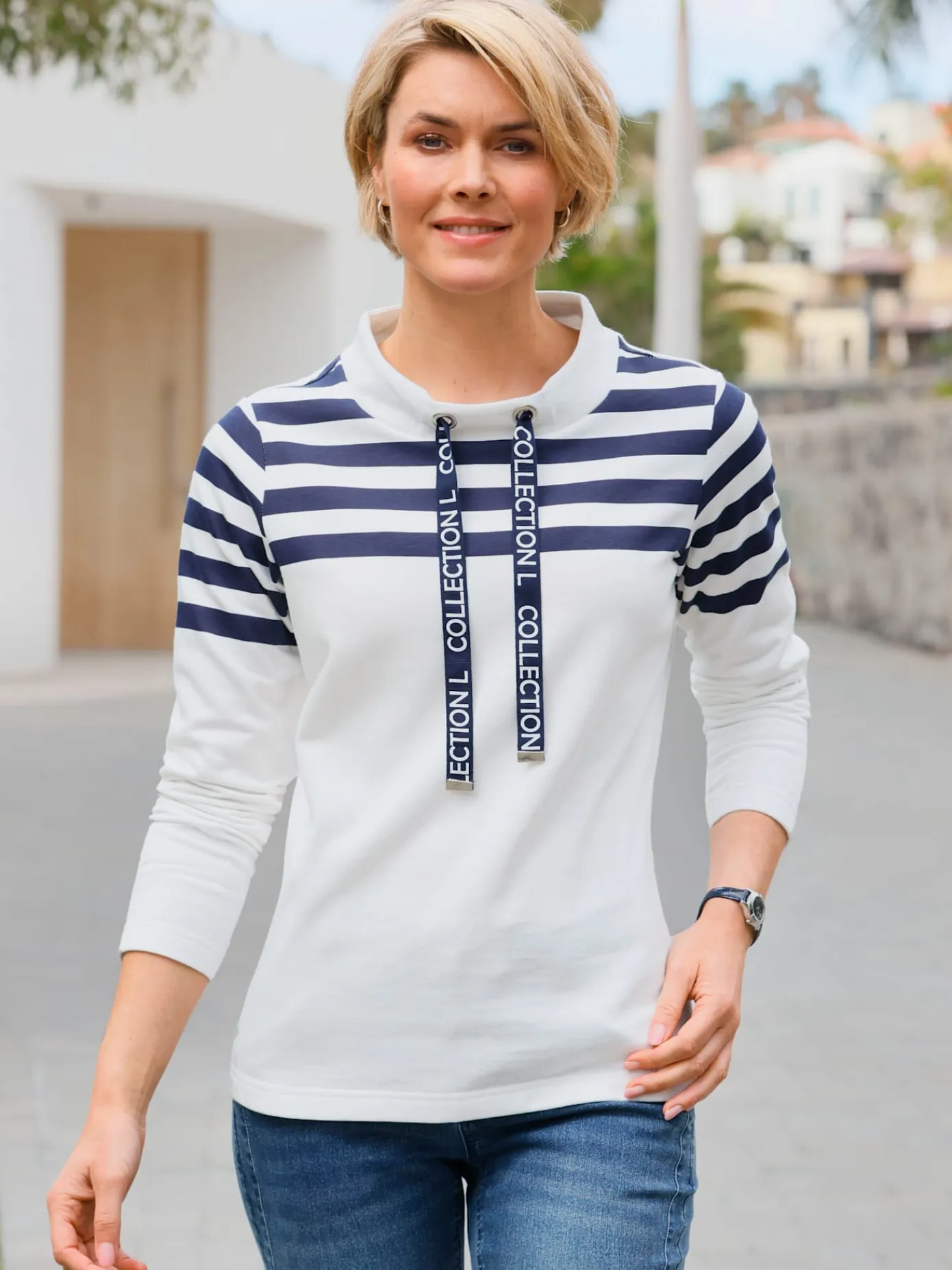 Collection L Tenues De Détente|Pulls<Sweatshirt 50% coton