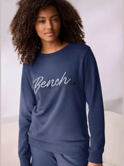Bench. Loungewear Tenues De Détente|Pulls<Sweatshirt basique avec logo imprimé et broderie