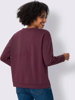 Linea Tesini Tenues De Détente|Pulls<Sweatshirt broderie ton sur ton