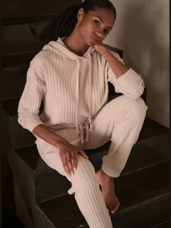 LASCANA Tenues De Détente|Pulls<Sweatshirt côtelé à capuche