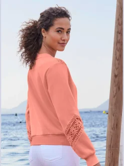 Vivance Tenues De Détente|Pulls<Sweat-shirt encolure en v