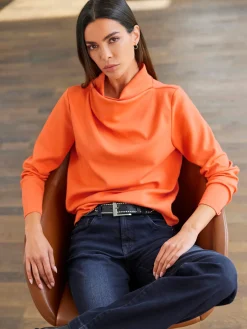 heine Tenues De Détente|Pulls<Sweatshirt encolure raffinée