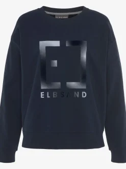 Elbsand Tenues De Détente|Pulls<Sweat-shirt encolure ronde avec bords-côtes