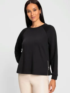 Rick Cardona Tenues De Détente|Pulls<Sweatshirt extensible grâce aux glissières latérales