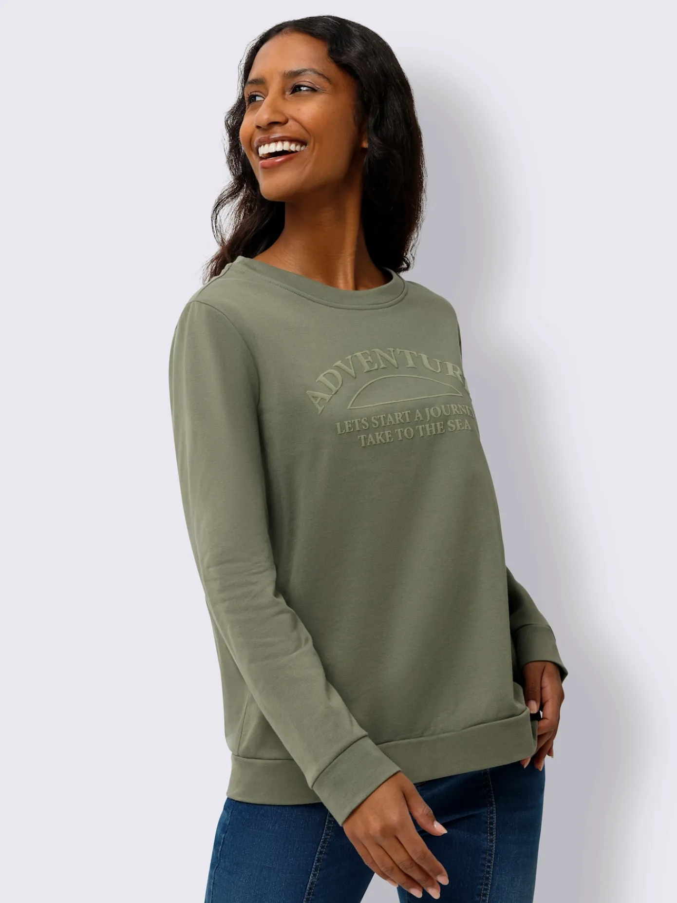 Best Connection Tenues De Détente|Pulls<Sweatshirt impression caoutchoutée douce