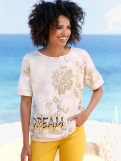 Linea Tesini Tenues De Détente|Pulls<Sweatshirt imprimé floral