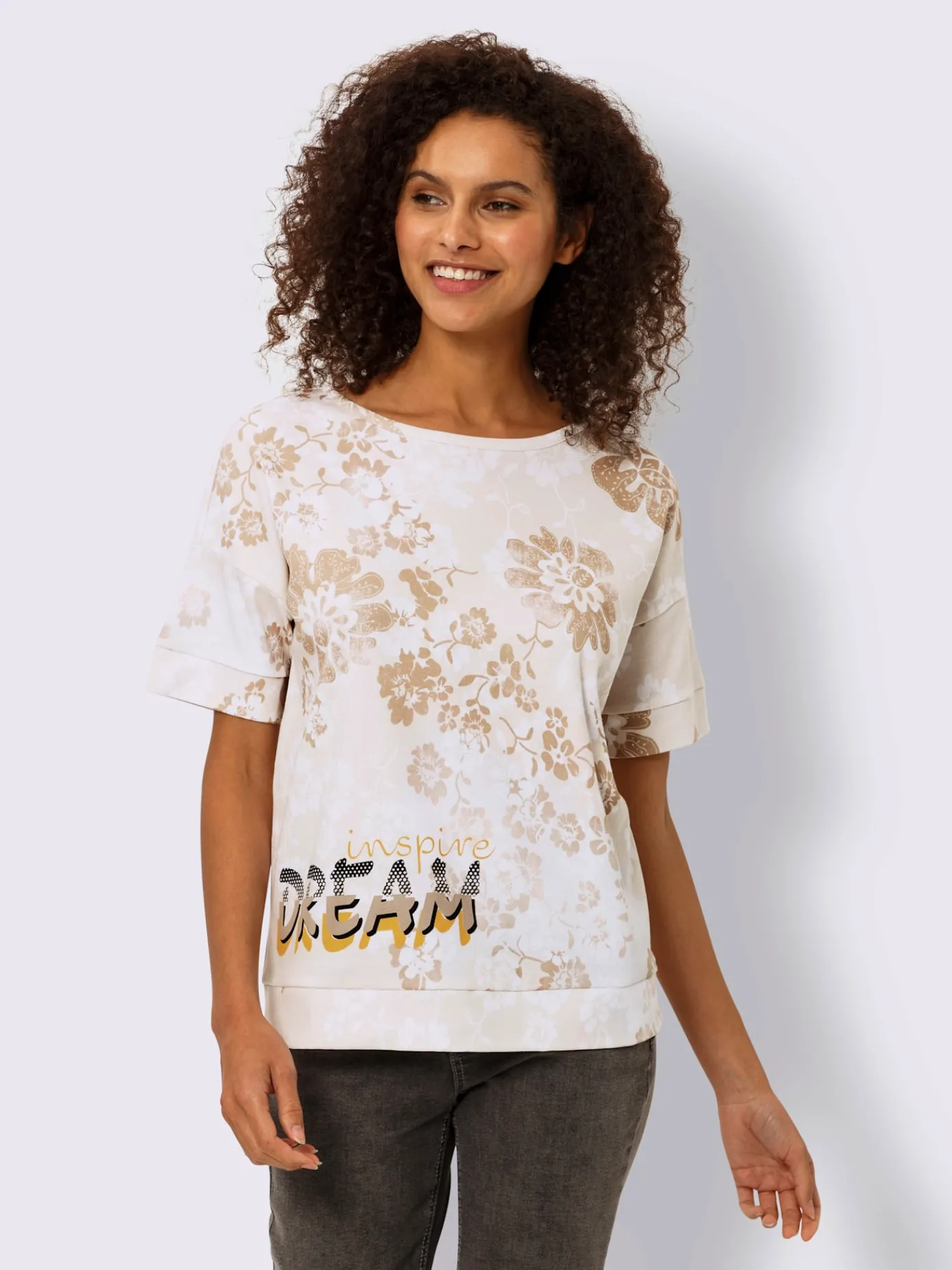 Linea Tesini Tenues De Détente|Pulls<Sweatshirt imprimé floral