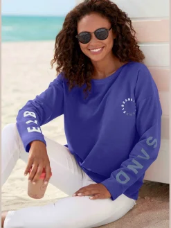 Elbsand Tenues De Détente|Pulls<Sweat-shirt imprimés logo sur les manches