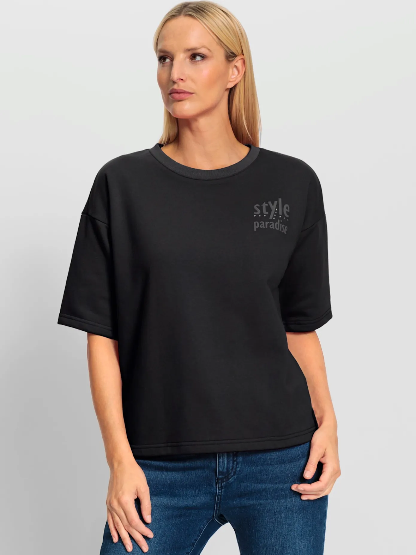 Rick Cardona Tenues De Détente|Pulls<Sweatshirt inscription tendance