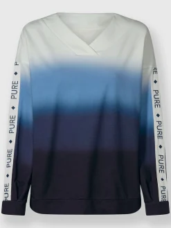 Rick Cardona Tenues De Détente|Pulls<Sweatshirt joli dégradé de couleurs