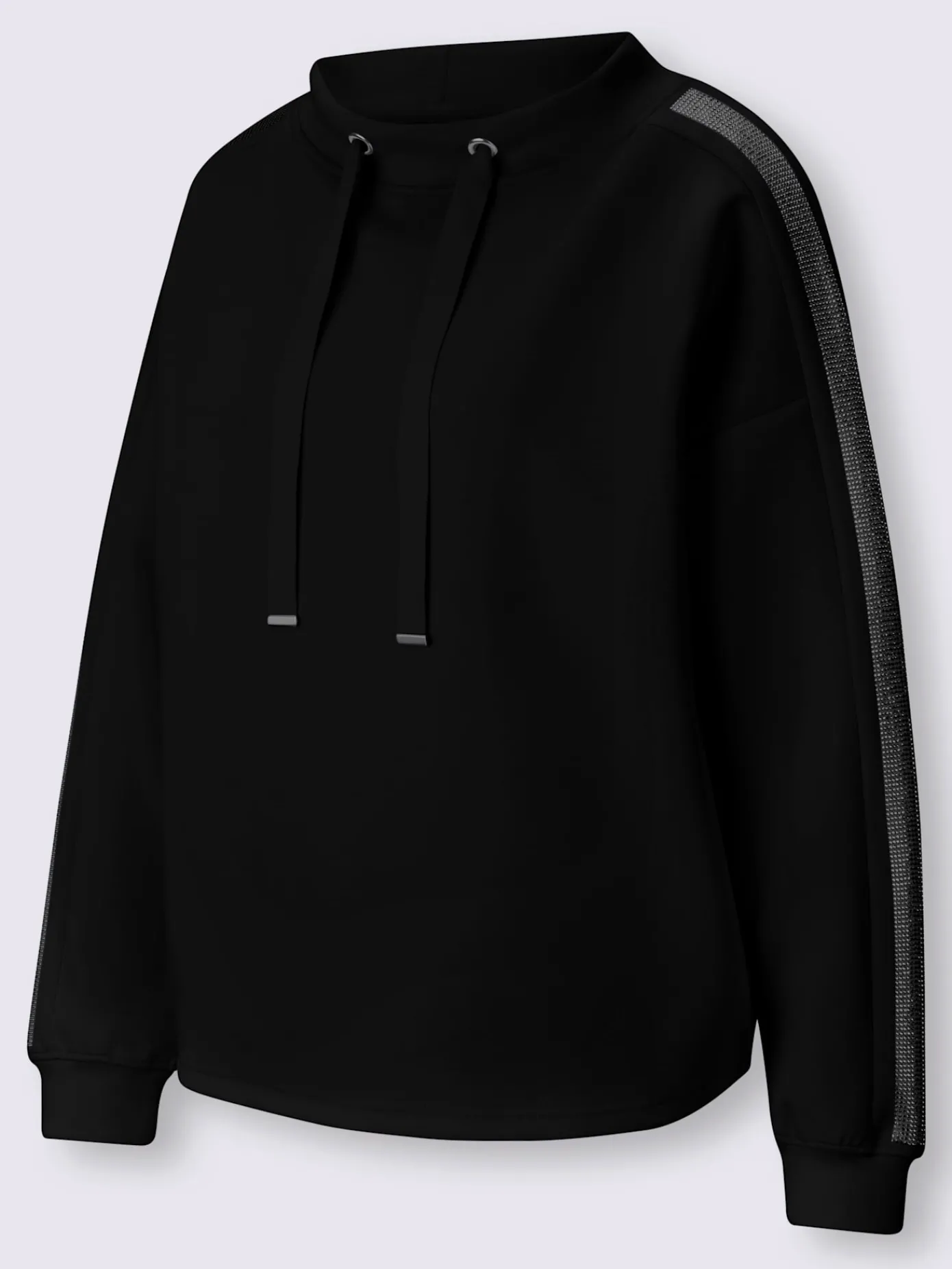 Rick Cardona Tenues De Détente|Pulls<Sweatshirt large col montant avec coulisse