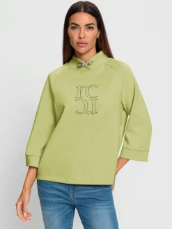 Rick Cardona Tenues De Détente|Pulls<Sweatshirt motif de broderie haute qualité