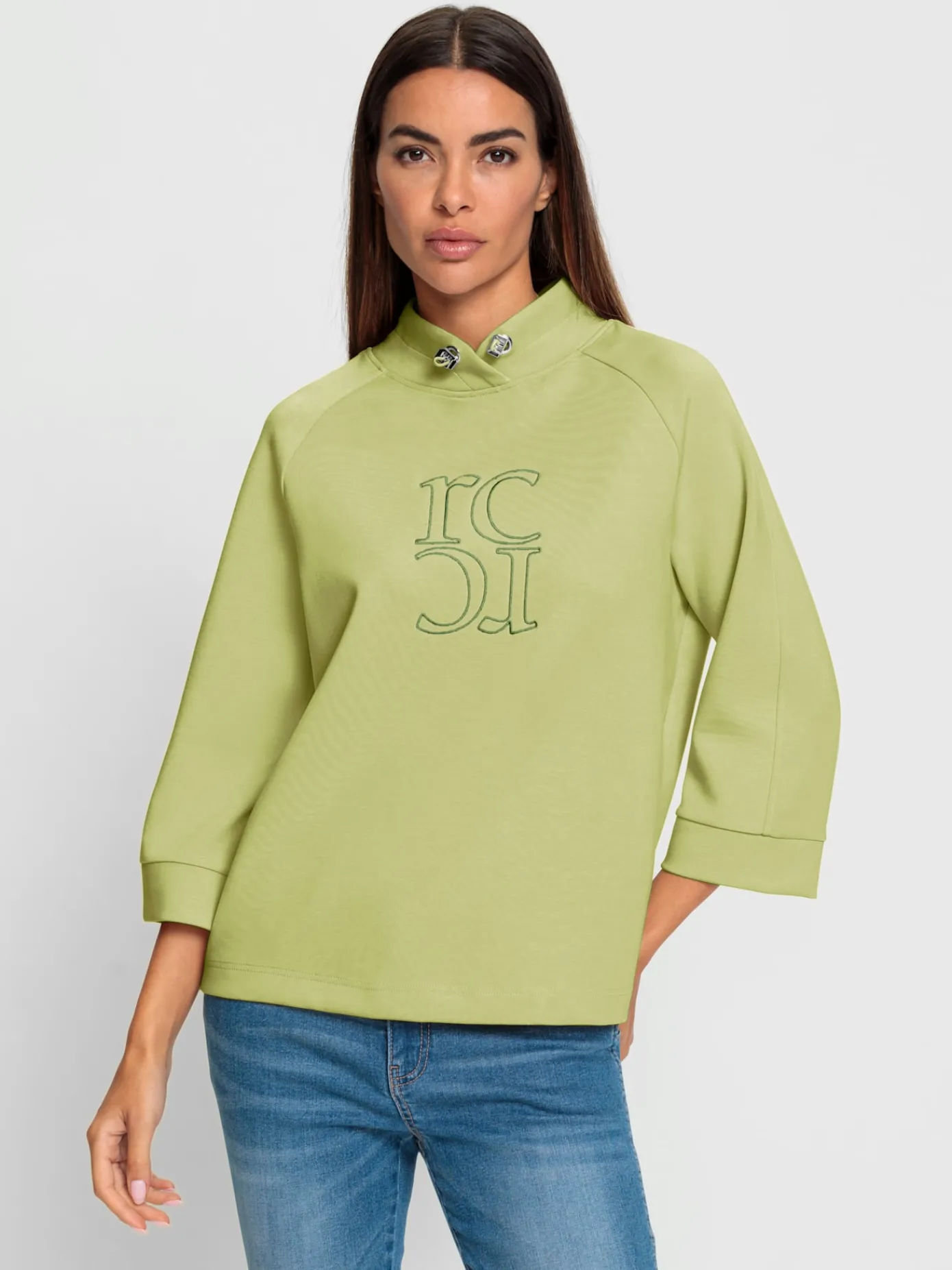 Rick Cardona Tenues De Détente|Pulls<Sweatshirt motif de broderie haute qualité