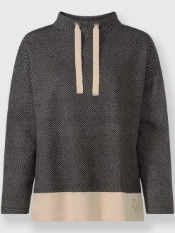 Rick Cardona Tenues De Détente|Pulls<Sweatshirt motif sergé chevron