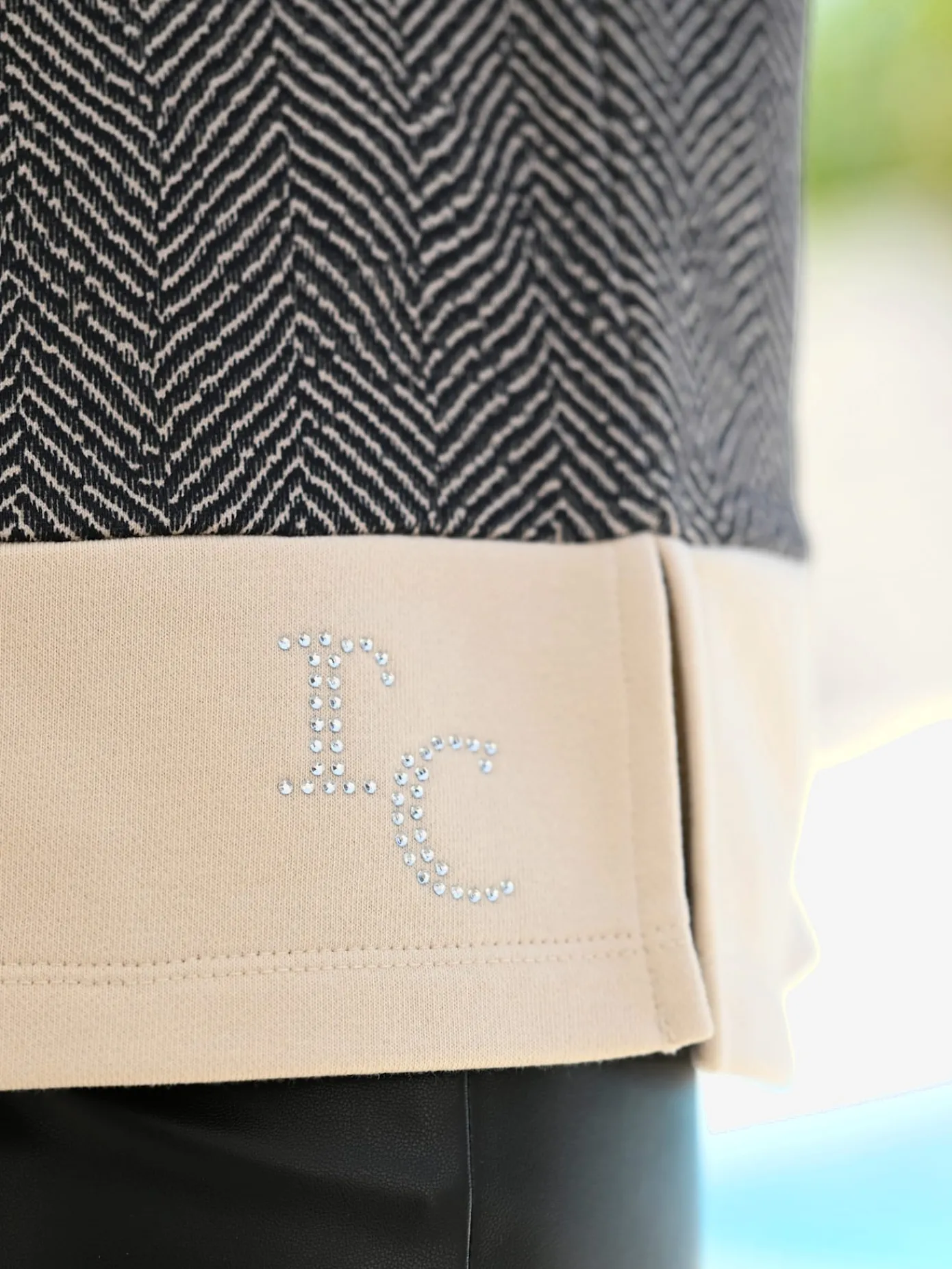 Rick Cardona Tenues De Détente|Pulls<Sweatshirt motif sergé chevron
