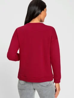 Rick Cardona Tenues De Détente|Pulls<Sweatshirt petites pierres fantaisie