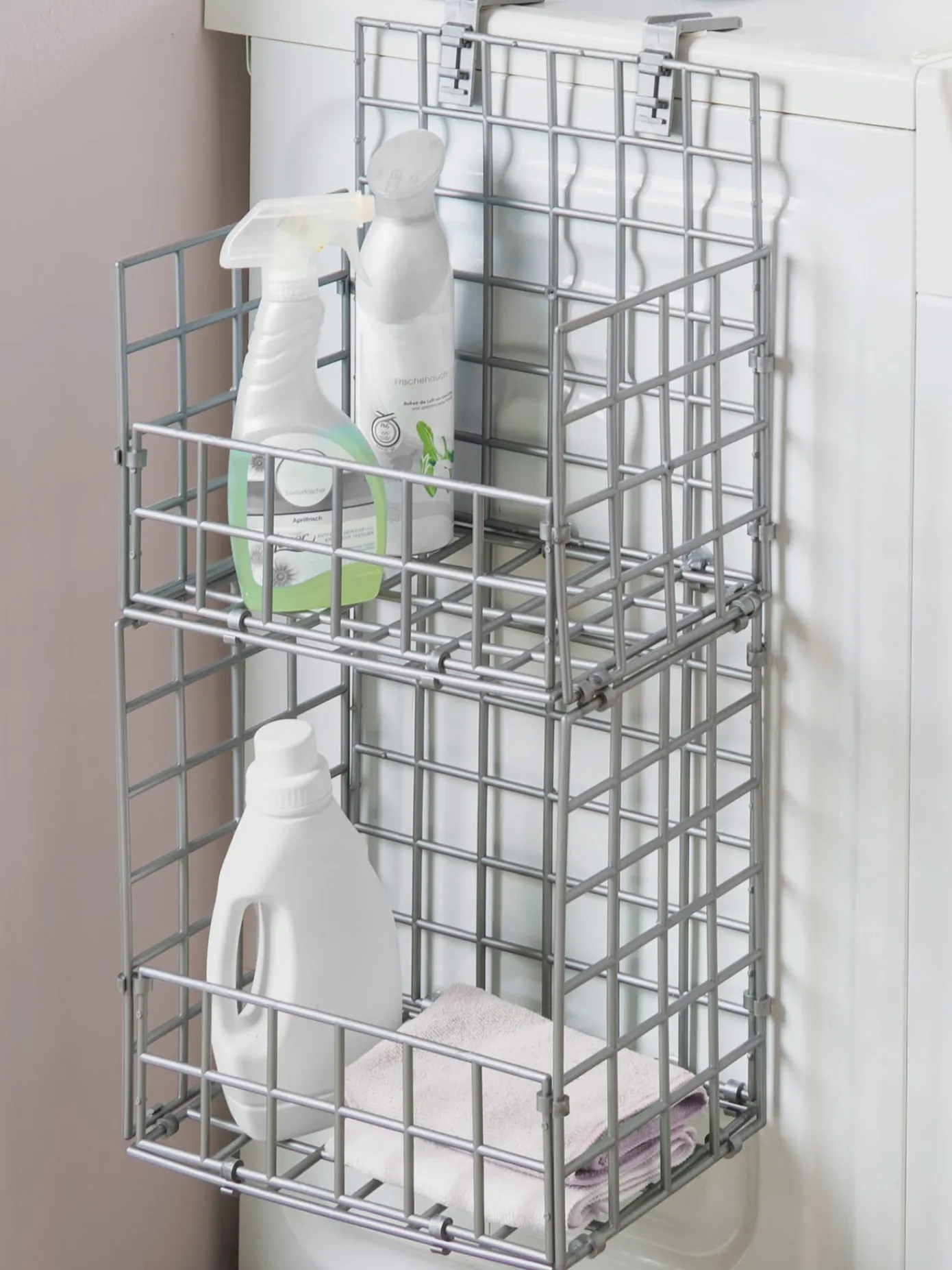 helline home Petits Rangements<Étagère à suspendre 2 compartiments spacieux