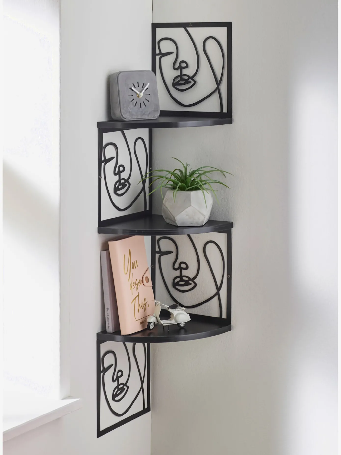 helline home Meubles|Rangements Vêtements<Étagère d'angle magnifique