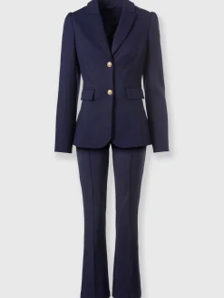 Ashley Brooke Tailleurs<Tailleur pantalon boutons fantaisie