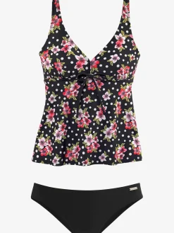 LASCANA Maillots De Bain<Tankini à armatures coupe évasée affinante