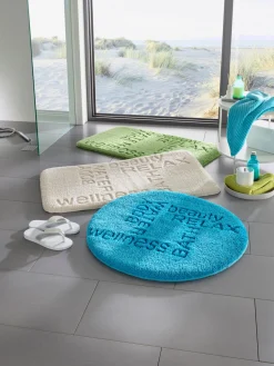 helline home Tapis De Bain<Tapis de bain polyester doux
