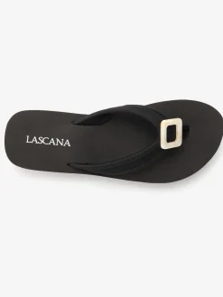 LASCANA Sandales<Tongs avec élément décoratif tendance et talon léger