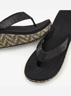 Venice Beach Sandales<Tongs avec talon compensé confortable