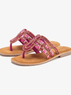 Vivance Sandales<Tongs cuir de qualité