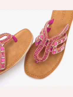 Vivance Sandales<Tongs cuir de qualité